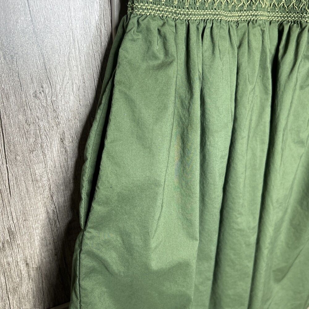 Hill House Nap Mini Dress Vivi Size S Green - Picture 3 of 10